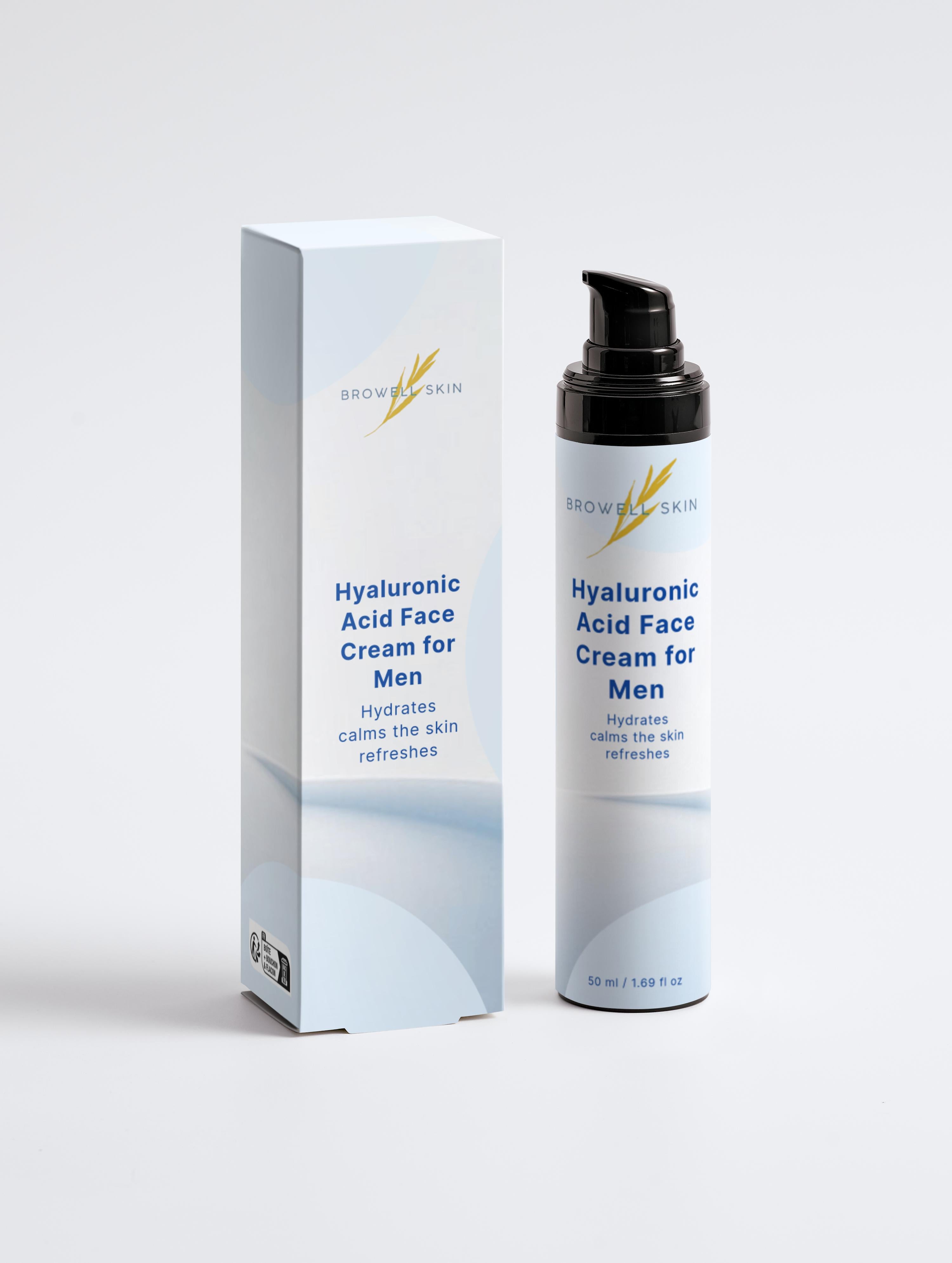 Hyaluronic Acid Face Cream for Men