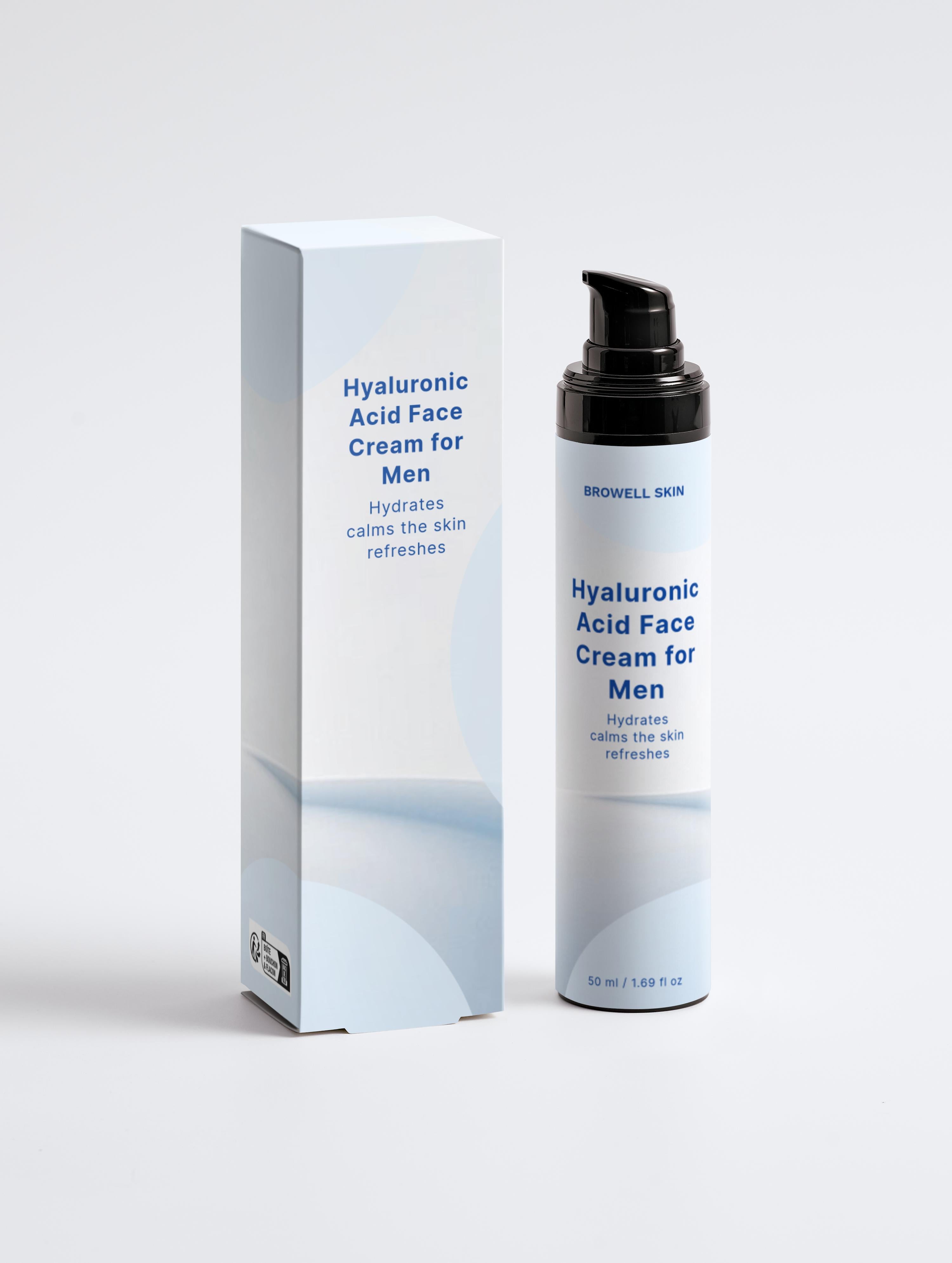 Hyaluronic Acid Face Cream for Men