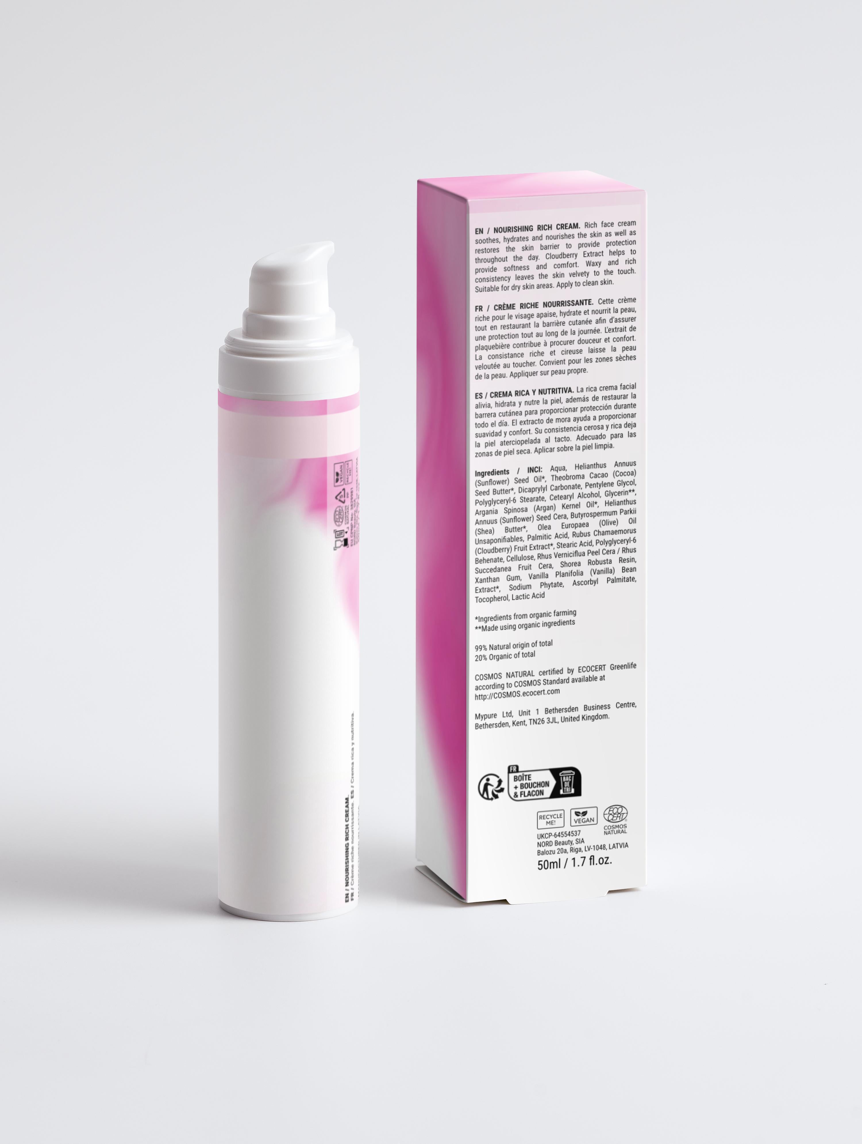 Nourishing Rich Cream, Fragrance Free
